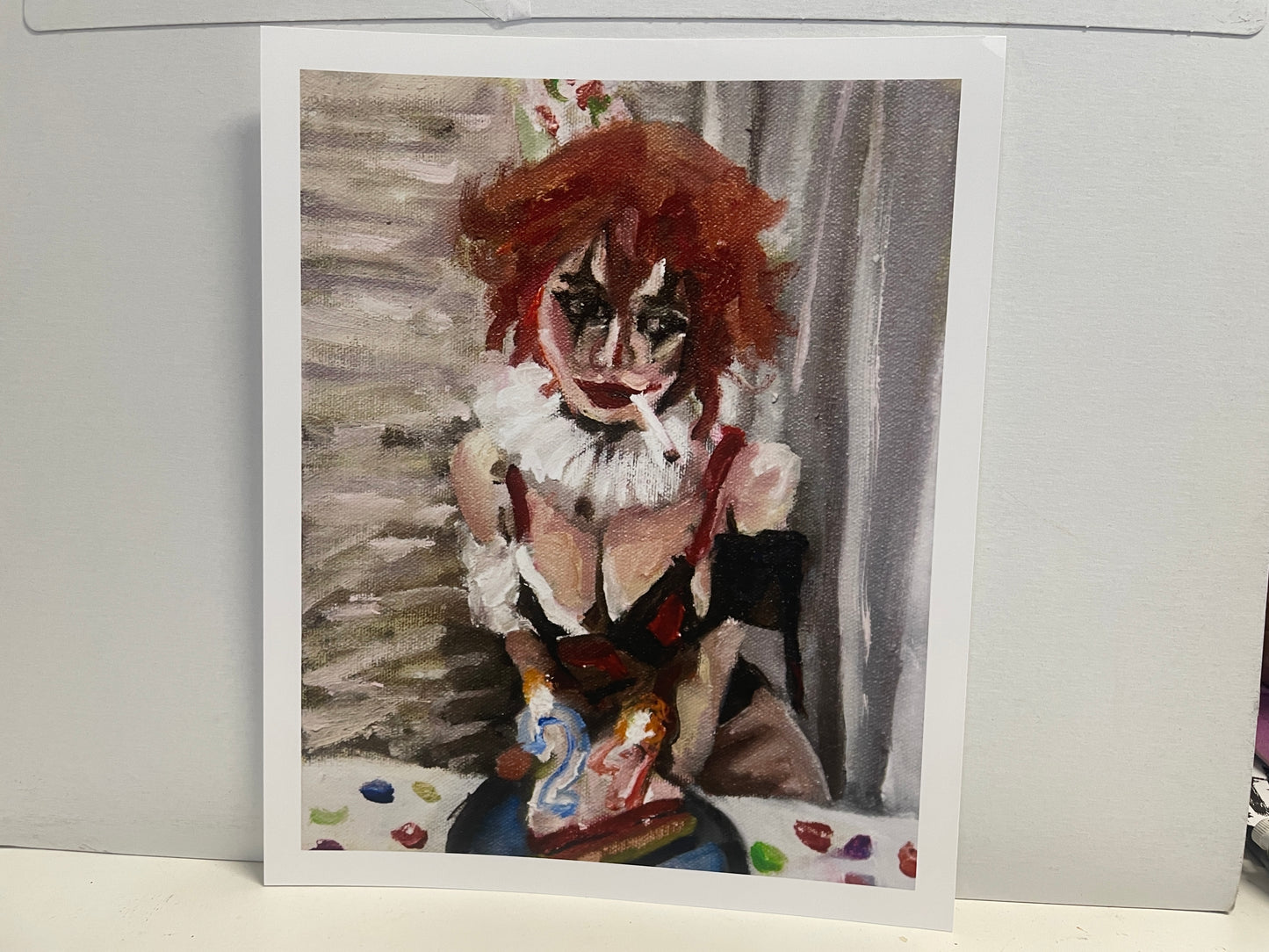 I AM NO LONGER AFRAID OF CLOWNS print