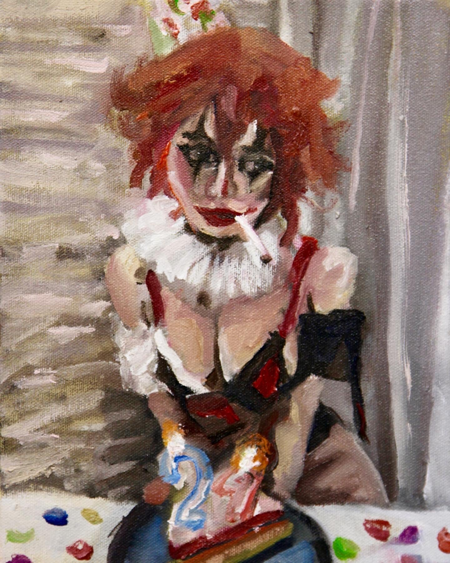 I AM NO LONGER AFRAID OF CLOWNS print